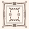 Celtic Frames Royalty Free Stock Photo