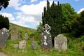Celtic Gravestones Royalty Free Stock Photo