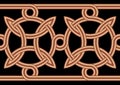 Celtic Interlaced Border