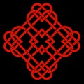 Celtic Knot Motif Royalty Free Stock Photo