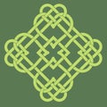 Celtic Knot Motif Royalty Free Stock Photo