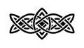 Celtic Knot Ornamental Pattern, vector design Generative AI Royalty Free Stock Photo