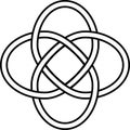 Celtic knot symbol eternity interconnection things luck infinite love tattoo