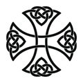 Celtic national cross. Royalty Free Stock Photo