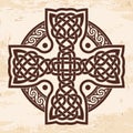 Celtic national cross. Royalty Free Stock Photo