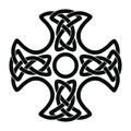 Celtic national cross. Royalty Free Stock Photo