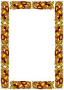 Celtic ornamental frame