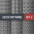 Celtic Patterns Set Royalty Free Stock Photo