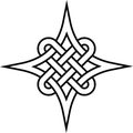 Celtic quaternary knot of eternity