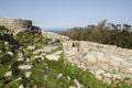 Celtic ruins in Monte do Facho, Pontevedra, Spain