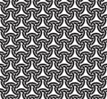 Celtic seamless pattern of intersecting lines knots