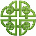 Celtic symbol, Quaternary Irish green