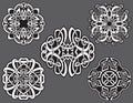 Abstract decorative celtic irish knot tattoo flash