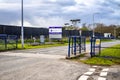 Cemaes, Anglesey , Wales - April 23 2018 : The new nuclear power station is getting ready for production