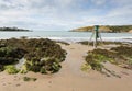 Cemaes bay in Anglesey, North Wales Royalty Free Stock Photo