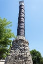 Cemberlitas column with rings in Istanbul Royalty Free Stock Photo