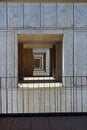 Cement Architecture of the Salk Institute Royalty Free Stock Photo