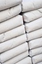 Cement bags Royalty Free Stock Photo
