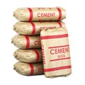 Cement bags, 3D rendering Royalty Free Stock Photo