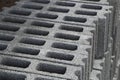 Cement blocks Royalty Free Stock Photo