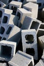Cement bricks Royalty Free Stock Photo
