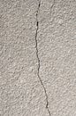 Cement crack on the wall surface. Cement texture for background. Royalty Free Stock Photo
