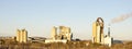 Cement factories panorama