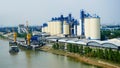 Cement factory Royalty Free Stock Photo