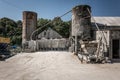 Cement factory Royalty Free Stock Photo