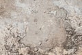 Cement floor with circular space background and texture. Old floor concrete that are cracked and scratched with copy space for