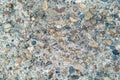 Cement mixed with small stone,gravel background and texture. Royalty Free Stock Photo