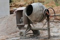 Cement mixer Royalty Free Stock Photo