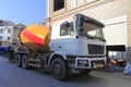 Cement mixer truck