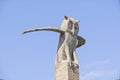 Cement owl sculpture at Helen Martin`s Owl House