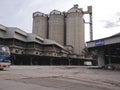 Cement packing plant Royalty Free Stock Photo