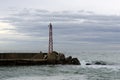 Cement pier harbour entrance