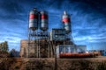 Cement plant Royalty Free Stock Photo