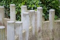 Cement post Royalty Free Stock Photo