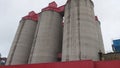 Cement Silo Hongshi Holding Group In Headquaters Lanxie China Royalty Free Stock Photo