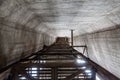 The cement silo represents data silos in computer science, which isolates data Royalty Free Stock Photo