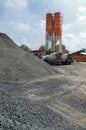 Cement Silo Tower Royalty Free Stock Photo