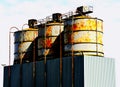 Cement silos, Silloth, Cumbria