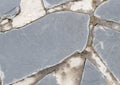 Cement and slate stone floor. Ideal as background, texture and abstract design image