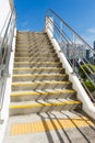 Cement staircase at outdoor