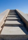 Cement stairs Royalty Free Stock Photo