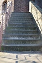 Cement stairs Royalty Free Stock Photo