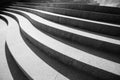 Cement stairs with shadows Royalty Free Stock Photo