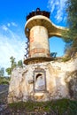 Cement transshipment facility Royalty Free Stock Photo