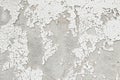 Cement white wall texture cracks. Cracked stone background Royalty Free Stock Photo