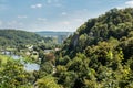 Cement works in Harburg, Swabia, Germany